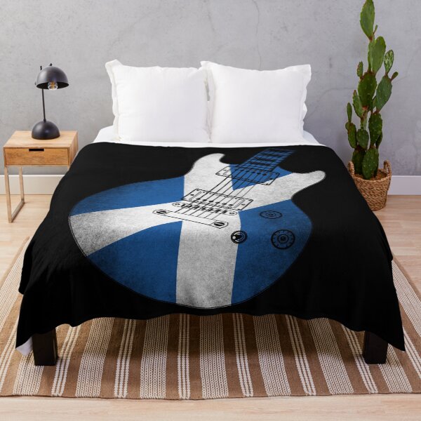 Item preview, Guitar Scotland Flag designed and sold by PaulSDesign.