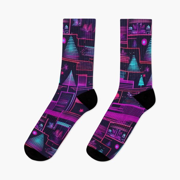 Item preview, Neon Punk Christmas Textures: Festive Rebellion designed and sold by byaz3.