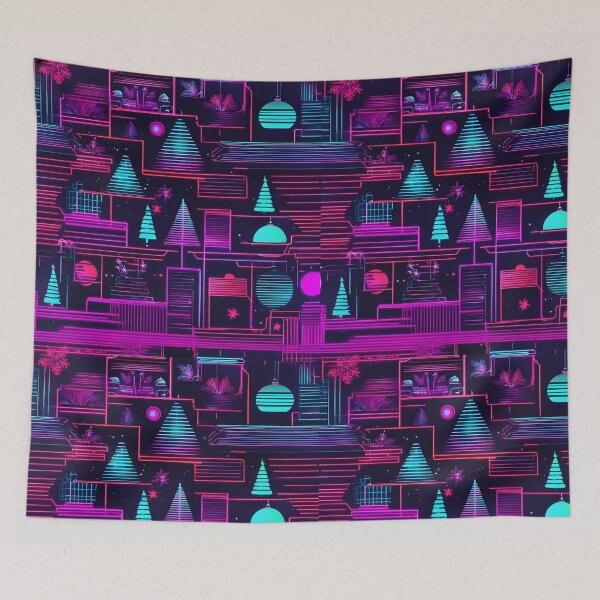 Item preview, Neon Punk Christmas Textures: Festive Rebellion designed and sold by byaz3.