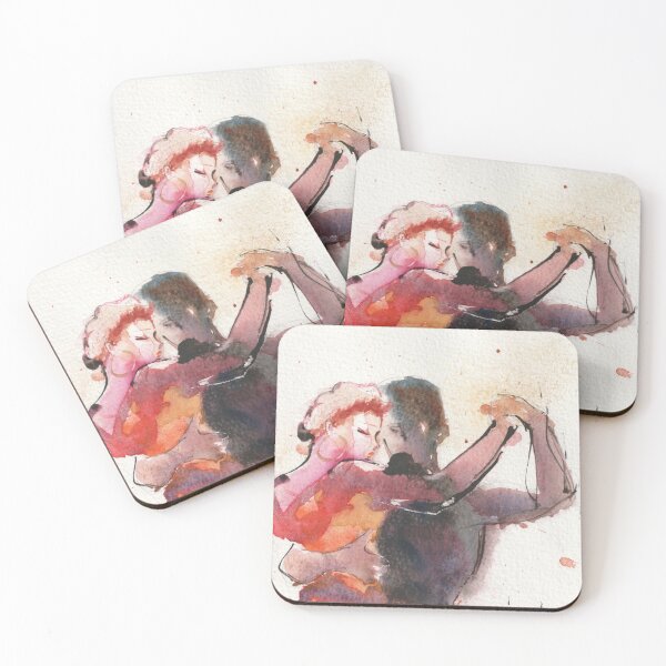 Item preview, Couple of tango dancers designed and sold by PinceauDansant.