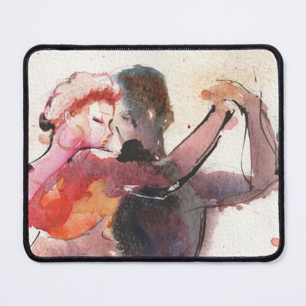 Item preview, Couple of tango dancers designed and sold by PinceauDansant.