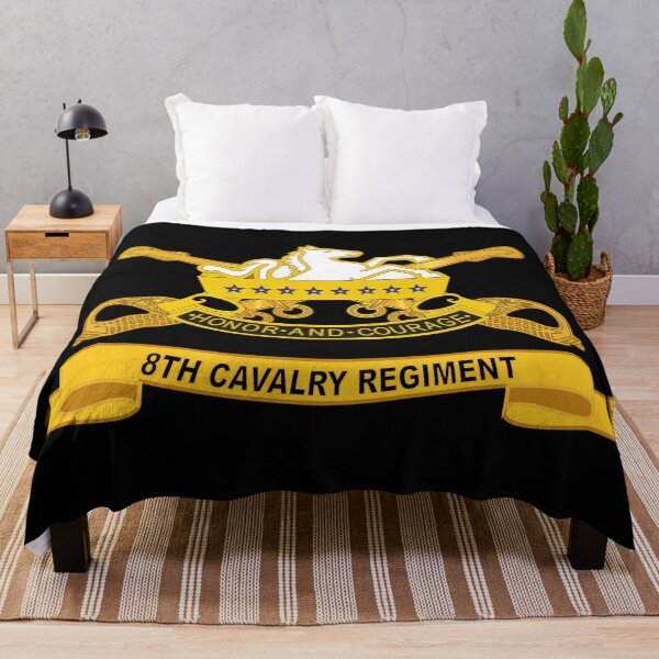 Item preview, Army  - 8th Cavalry Regiment w Br - Ribbon designed and sold by Military Insignia Products.