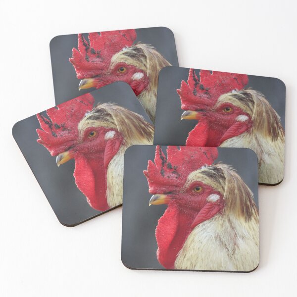 Item preview, Rooster portrait designed and sold by WildEncounters.