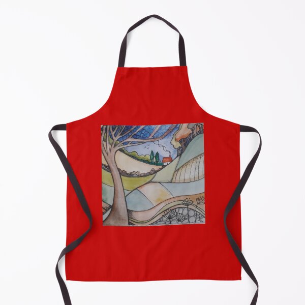 Item preview, Red roof designed and sold by LizzCampbelart.