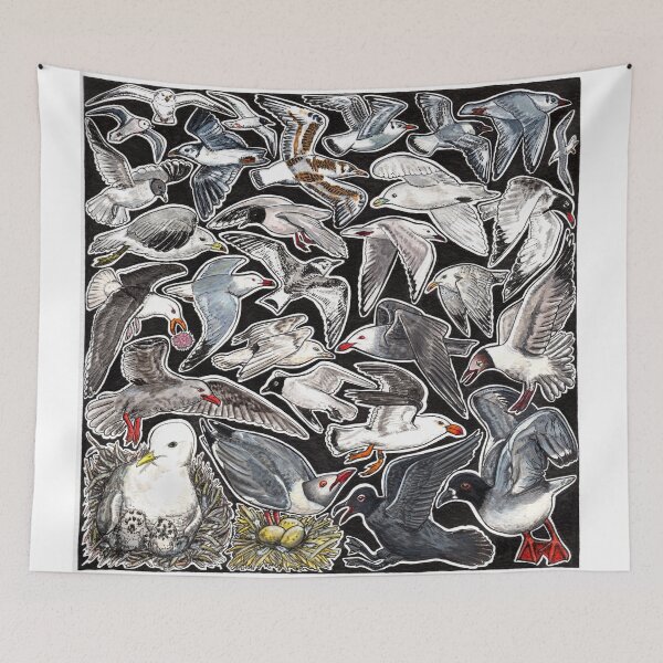 Item preview, Sea gulls for bird lovers designed and sold by chloeyzoard.