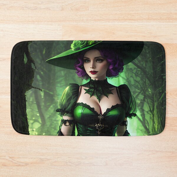 Item preview, Pretty Green Witch designed and sold by KoliBabb.