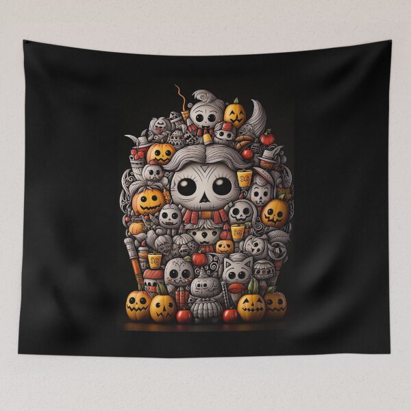 Item preview, Tiki Ghost stack designed and sold by Inky-Spiration.