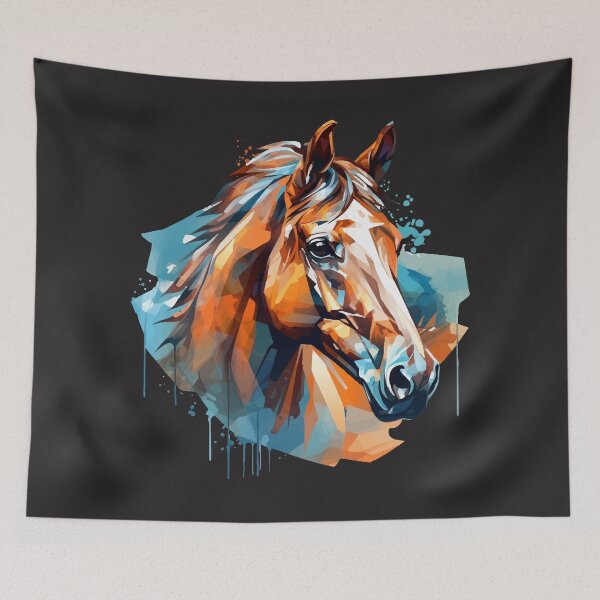 Item preview, Art horse abstract designed and sold by Andrea-Design.