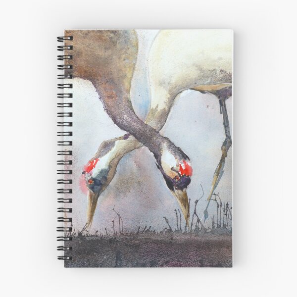 Item preview, Two Japanese cranes designed and sold by PinceauDansant.