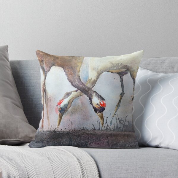 Item preview, Two Japanese cranes designed and sold by PinceauDansant.