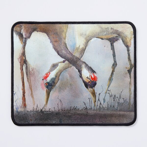Item preview, Two Japanese cranes designed and sold by PinceauDansant.