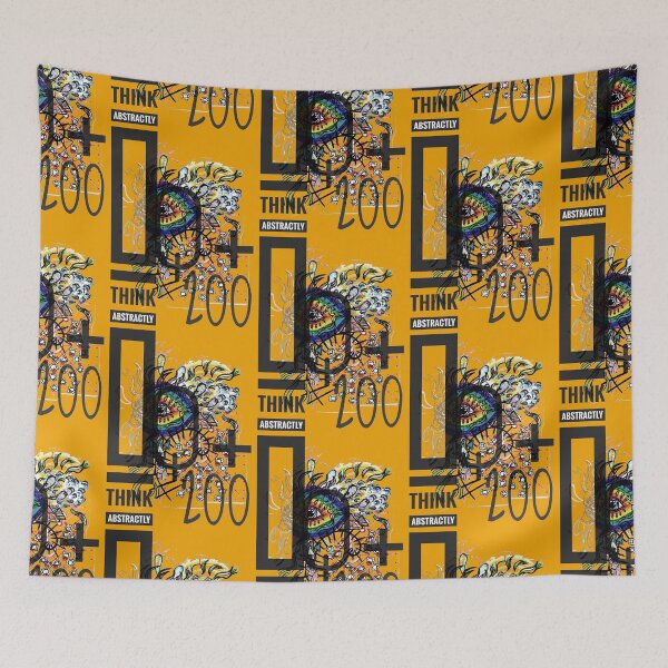 Item preview, Pyramid and eye abstraction with the inscription designed and sold by Lucky Day Shop 777.