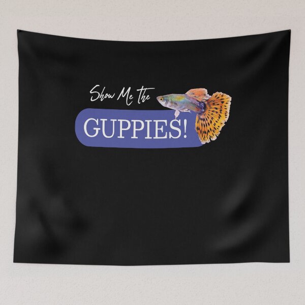 Item preview, Guppies Aquarium Fish Aquatics designed and sold by MooonTees.