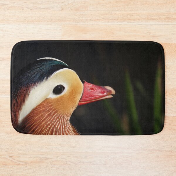 Item preview, Mandarin duck portrait designed and sold by WildEncounters.