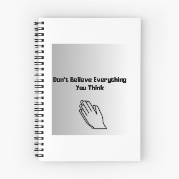 Item preview, Don’t Believe Everything You Think  designed and sold by Mikusia.