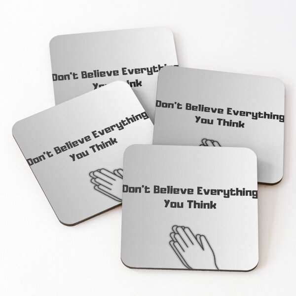 Item preview, Don’t Believe Everything You Think  designed and sold by Mikusia.