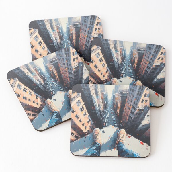Item preview, Standing On The Rooftop designed and sold by Visual Nomad Club.