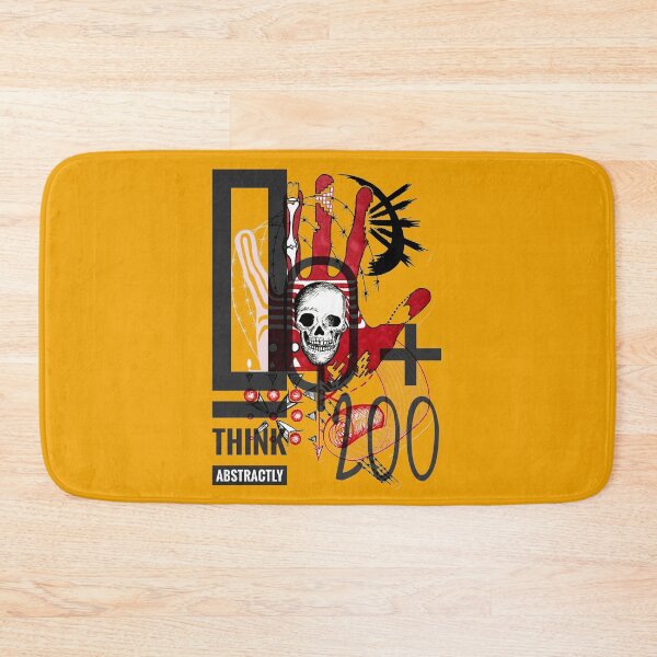 Item preview, Hand and skull abstraction with the inscription designed and sold by Lucky Day Shop 777.