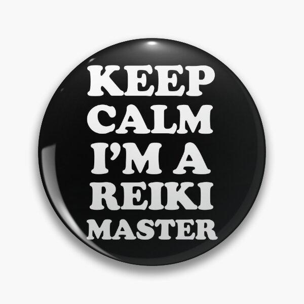 Item preview, keep calm I am a reiki master /white/ designed and sold by EvaAngel.