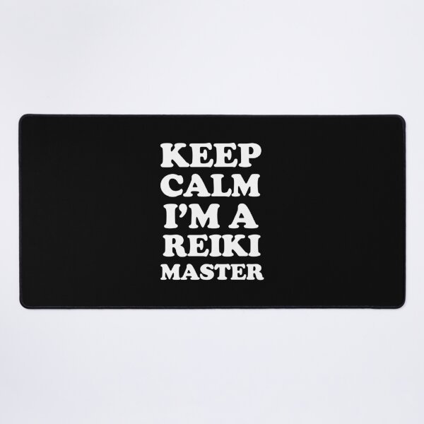 Item preview, keep calm I am a reiki master /white/ designed and sold by EvaAngel.