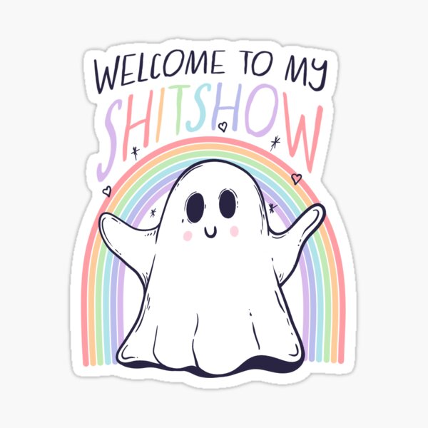 Spooked Ghost Kitty • Vinyl Sticker – Curious Nature Studio