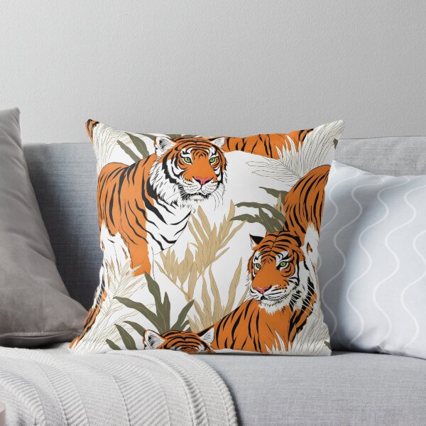 Vista previa del artículo con la obra «Selva del tigre», diseñado y vendido por MrJdesignDepot.