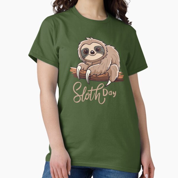 Item preview, International Sloth Day – October designed and sold by irfankokabi.