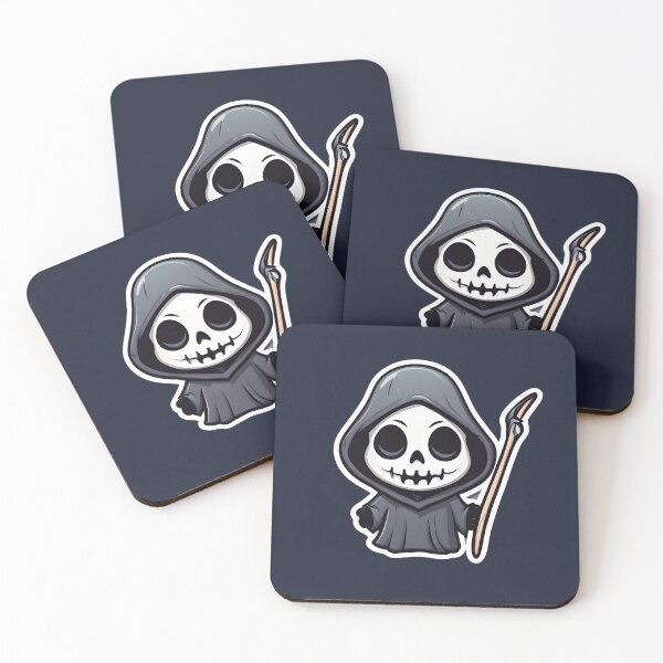 Item preview, Cute little grim reaper designed and sold by MiniCharm.