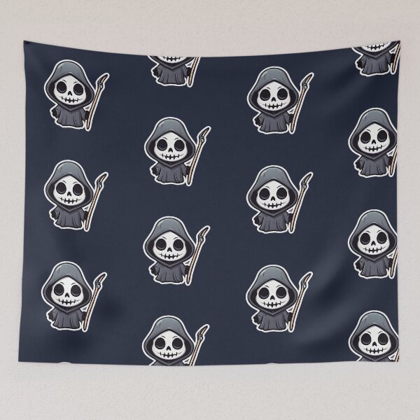 Item preview, Cute little grim reaper designed and sold by MiniCharm.