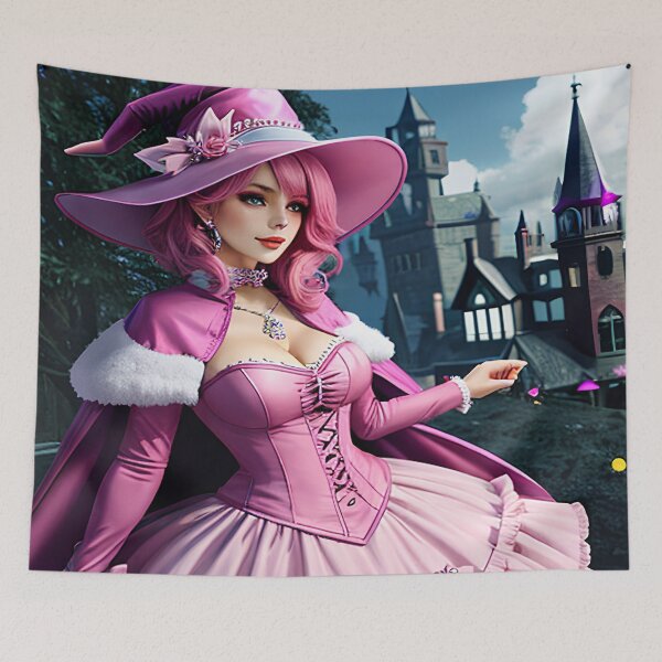 Item preview, Pretty Pink Witch designed and sold by KoliBabb.