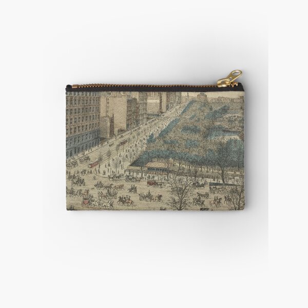 Item preview, Vintage Pictorial Map of Central Park, 5th Avenue & 59th Street (1886) designed and sold by BravuraMedia.