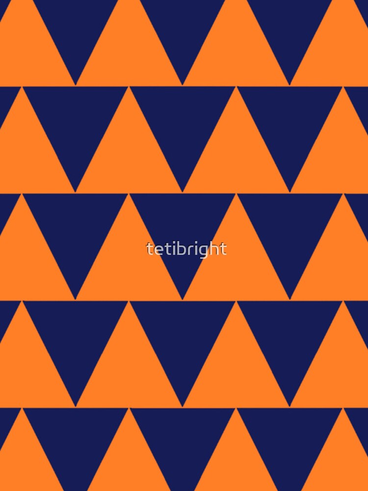 Thumbnail 4 of 4, iPhone Case, Color blocking triangles pattern designed and sold by tetibright.