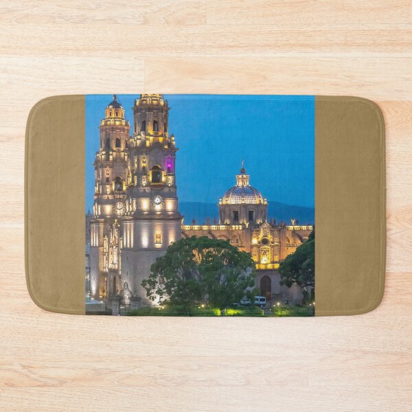 Item preview, Mexico. Morelia. Cathedral at Night with Full Moon. designed and sold by vadim19.