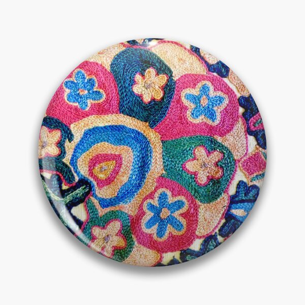 Item preview, 19th Century Uzbekistan Suzani  designed and sold by Vicky Brago-Mitchell®.