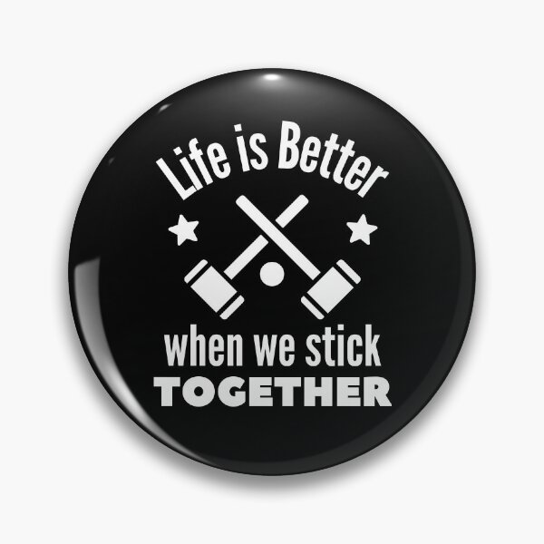 Item preview, Croquet: Life is better when we stick together designed and sold by TheGreenGoat.