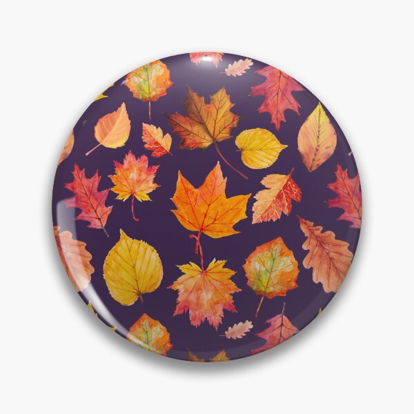 Item preview, Colorful autumn leaves pattern designed and sold by MikeKart.