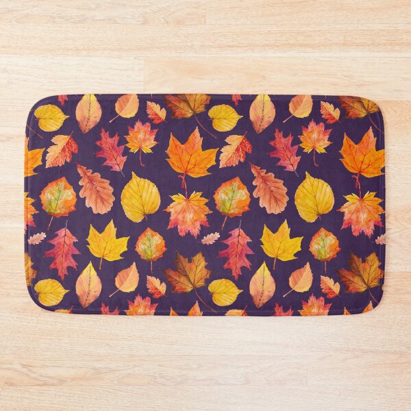 Item preview, Colorful autumn leaves pattern designed and sold by MikeKart.