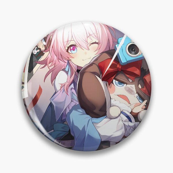 Item preview, Day One of My New Life • March 7th • Honkai Star Rail Light Cone designed and sold by kazatodoesart.