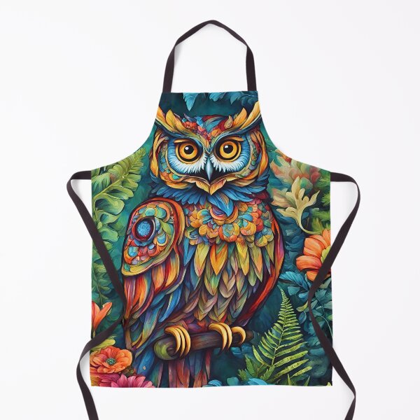 Item preview, Floral Owl in the Jungle. designed and sold by AllureLab.