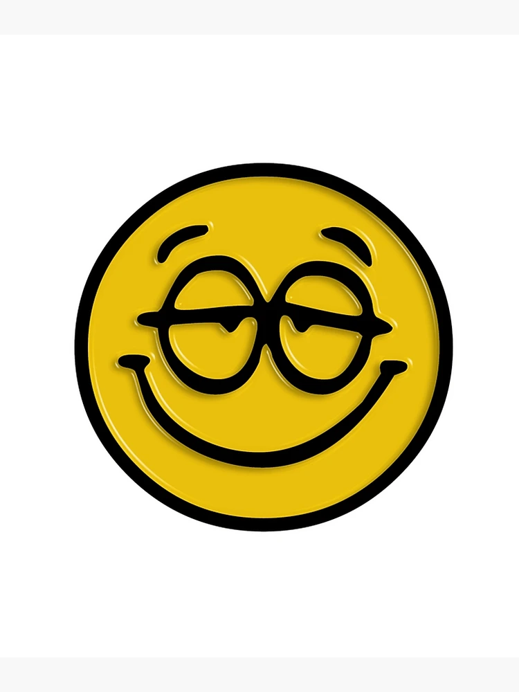 Smiley Face Sunglasses Thumbs Up Emoji Meme Face Sticker for Sale by  obviouslogic