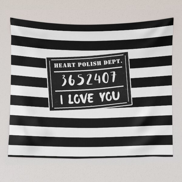 Item preview, Arrested for I LOVE YOU, Striped Prisoner costume. designed and sold by wazhyp.