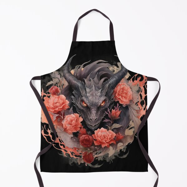 Item preview, Fantasy World Dragon Fantasy Dragon Dragon in Flowers designed and sold by AnnaMDesign.