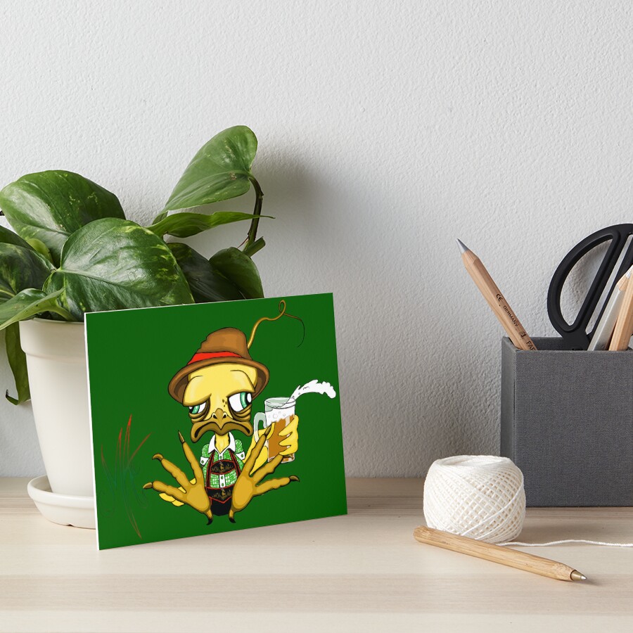 Item preview, Art Board Print designed and sold by GrumpyChickenMA.