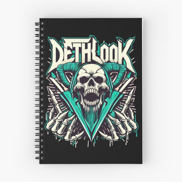 Item preview, Dethklok The Dethlook Skull designed and sold by righttimeboy.