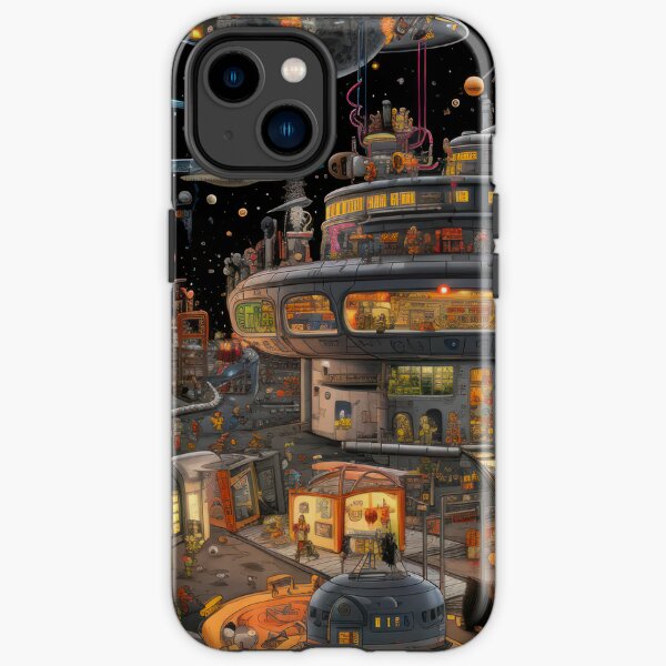 Space dimensions 01 iPhone Tough Case