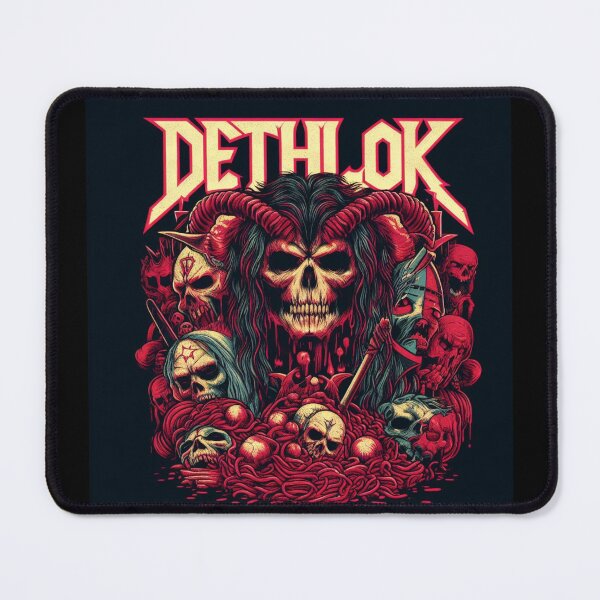 Item preview, Dethklok Red Death Skull designed and sold by righttimeboy.
