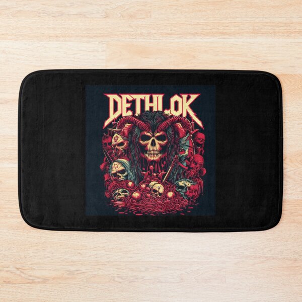 Item preview, Dethklok Red Death Skull designed and sold by righttimeboy.