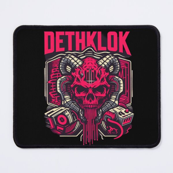 Item preview, Dethklok Red Machine Skull designed and sold by righttimeboy.