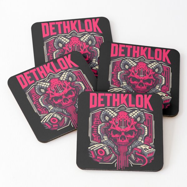 Item preview, Dethklok Red Machine Skull designed and sold by righttimeboy.