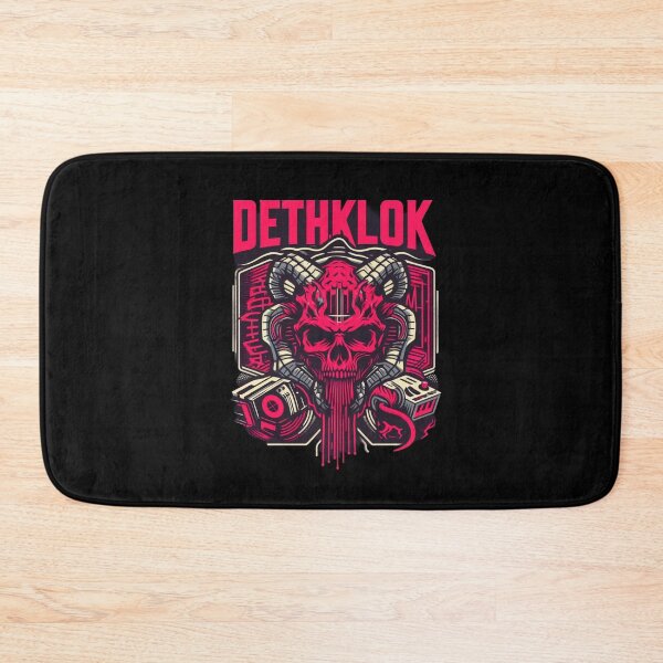 Item preview, Dethklok Red Machine Skull designed and sold by righttimeboy.